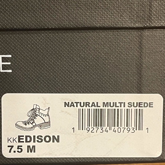 KENDALL & KYLIE “Edison” winter hiking shearling boot Size 7.5 - Picture 5 of 9